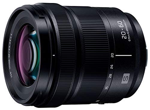 パナソニック(Panasonic) 標準ズームレンズ フルサイズミラーレス一眼 Lマウントシステム用 ルミックス LUMIX S 20-60mm F3.5-5.6 ブラック S-R2060