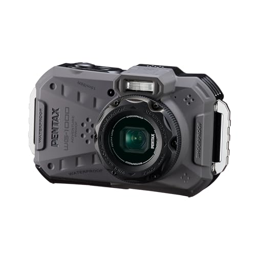 ペンタックス PENTAX WG-1000 グレー 本格防水デジタルカメラ 15m防水 
