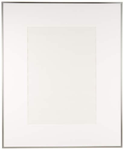 FUJICOLOR 額縁 ワイドマットフレーム A5010 アクリル A3 アルミ シルバー 303630