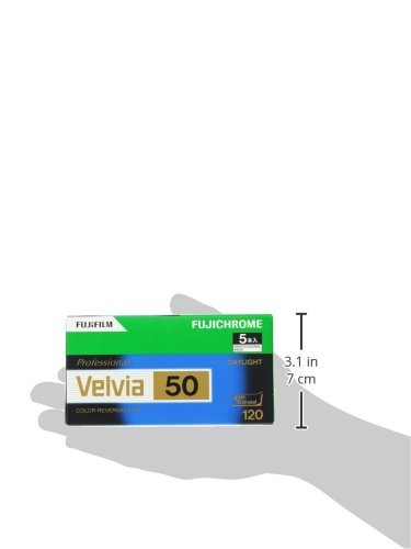 富士フイルム(FUJIFILM) リバーサルフィルム フジクローム Velvia 50 ブローニー 12枚 5本 120 VELVIA50 EP NP 12EX 5_1