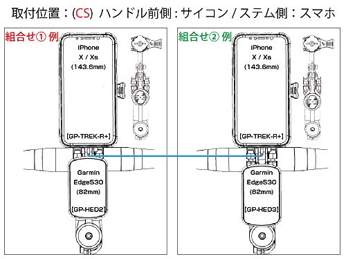 [REC MOUNT+ / レックマウントプラス] トレック ボントレガー ブレンダー システム専用 トリプル アダプターセット 取付位置(SC)ブライトンRider用 組合せ?ADGP5+TREK-R+HED3-BRY「アダプターのみ、別_4