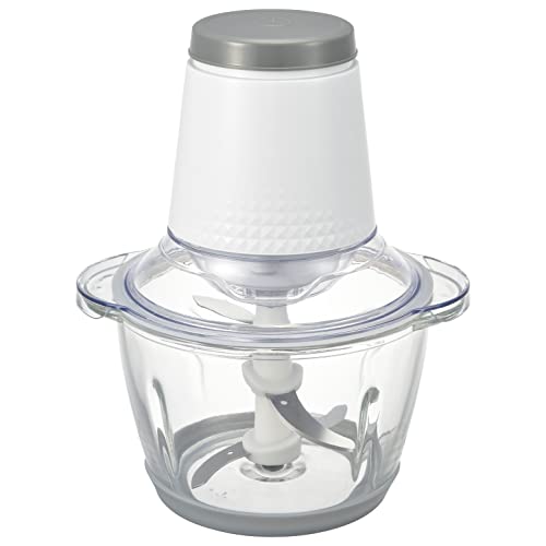 オーム電機 フードプロセッサー COK-MS400A-W 08-1277 電動カッター フードチョッパー ミキサー ブレンダー 電動調理 OHM ホワイト