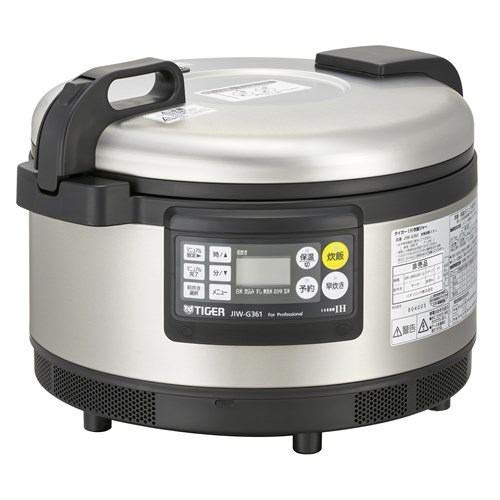 200V専用タイガー魔法瓶(TIGER) 業務用IH炊飯器 2升 2700W ステンレス JIW-G361XS