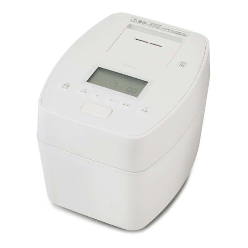 自動調理モード搭載 アイリスオーヤマ 炊飯器 5.5合 圧力IH式 自動調理モード搭載 50銘柄炊き分け機能 極厚火釜 RC-PGA50-W ホワイト