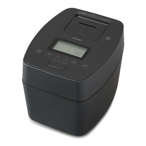 自動調理モード搭載 アイリスオーヤマ 炊飯器 5.5合 圧力IH式 自動調理モード搭載 50銘柄炊き分け機能 極厚火釜RC-PGA50-B ブラック