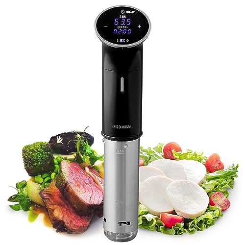 アイリスオーヤマ(IRIS OHYAMA) 低温調理器 真空調理器 スロークッカー IPX7防水 低温調理器具 防水機能搭載 LTC-01