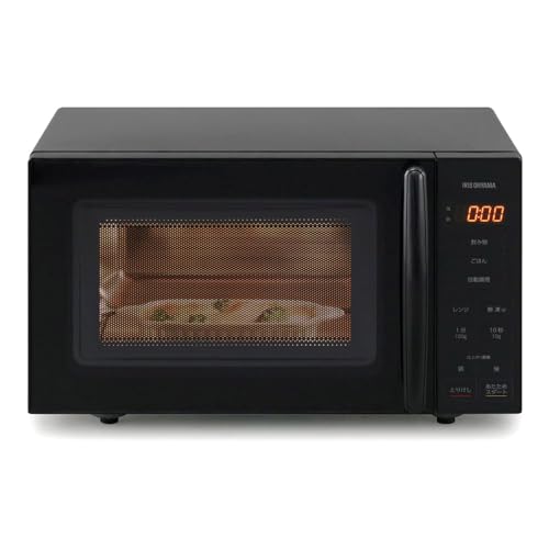 アイリスオーヤマ 電子レンジ 18L仕上がり調整 PMG-F188-B ブラック plusa-main_plusac48d6f69d9
