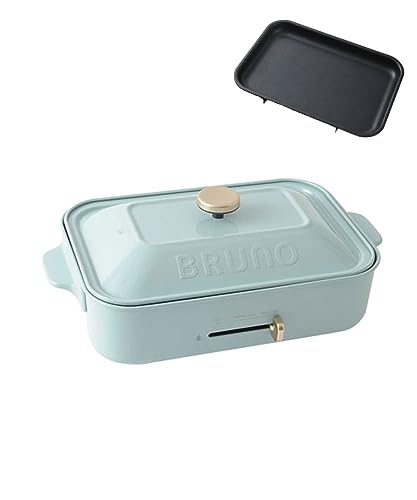 BRUNO コンパクトホットプレート 平面プレートのみ 直営店カラーブルーグレー サイズなし BOE119-BGYの通販は 13,600円
