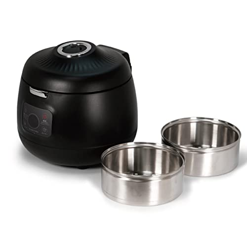 ヒロ・コーポレーション 黒ニンニクメーカーmini TZ-1200(2段式) 簡単操作 タッチパネル デジタル表示 黒にんにく メーカー 自動調理 ブラック