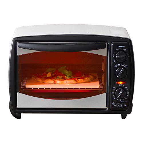 ツインバード 燕三条 オーブン コンベクションオーブン ノンフライ 温度調節 ヒーター切替 取っ手 天板 ワイヤーラック ピザプレート くず受け レシピブック付属 メーカー1年ホワイト TS-4119W