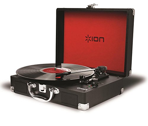 ION Audio(アイオンオーディオ) ポータブルレコードプレーヤー スーツケース型 スピーカー内蔵 USB端子 レコードの音をUSB接続でPCに録音 Mac PC Vinyl Motion