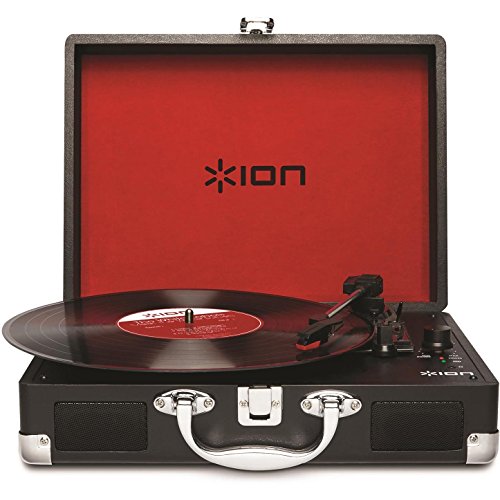 ION Audio(アイオンオーディオ) ポータブルレコードプレーヤー スーツケース型 スピーカー内蔵 USB端子 レコードの音をUSB接続でPCに録音 Mac PC Vinyl Motion
