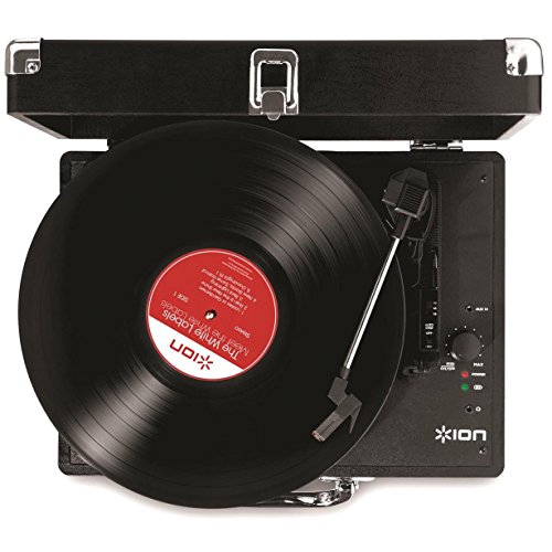 ION Audio(アイオンオーディオ) ポータブルレコードプレーヤー スーツケース型 スピーカー内蔵 USB端子 レコードの音をUSB接続でPCに録音 Mac PC Vinyl Motion