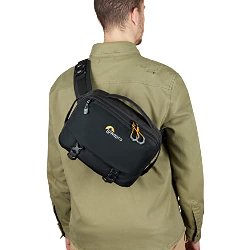 ロープロ(Lowepro) カメラバッグ スリングバッグ ウェストバッグ トレッカーライト HP 100 GRL グレー 2.8L アウトドア グリーンライン サステナブル素材 ミラーレスカメラ_5