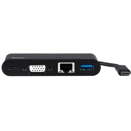 StarTech.com USB Type-C接続マルチアダプタ VGA/ 60W USB PD/ギガビット有線LAN USB 3.0準拠 DKT30CVAGPD_1