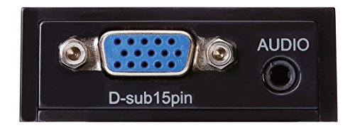 201モデルELECOM アップスキャンコンバーター 3.5φ VGA to HDMI HDMI1.3 USB外部給電可能 AD-HDCV03