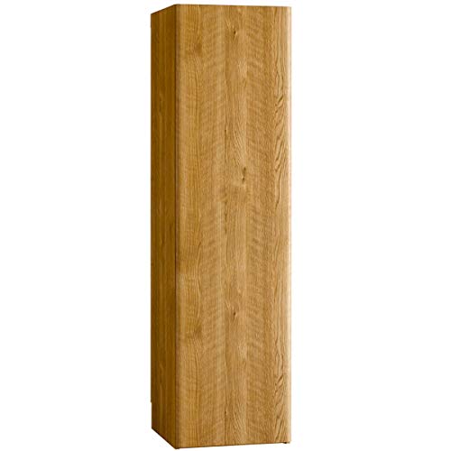 朝日木材加工 ストッカー L-forme クリーナーストレージ 幅39.2cm 奥行41.3cm 高さ145cm ナチュラル 巾木よけ加工 LFM-1440ST-NA