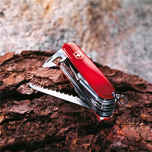 VICTORINOX(ビクトリノックス) スイスチャンプ 全6色 スイス・アーミーナイフ 多機能 ナイフ 防災グッズ アウトドア キャンプ プライヤー はさみ ルーペ付き 33機能を搭載したスイス製マルチツール コンパクト防災グッズ 十徳