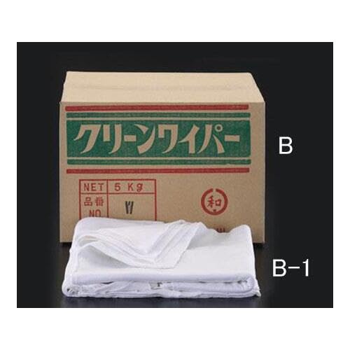 400x400mm/5kg ウエス(特選白) EA929B