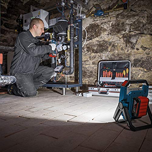 Bosch Professional(ボッシュ) 14V・18V コードレス投光器 1,900ルーメン (本体のみ、バッテリー・充電器別売り) GLI18V-1900_1