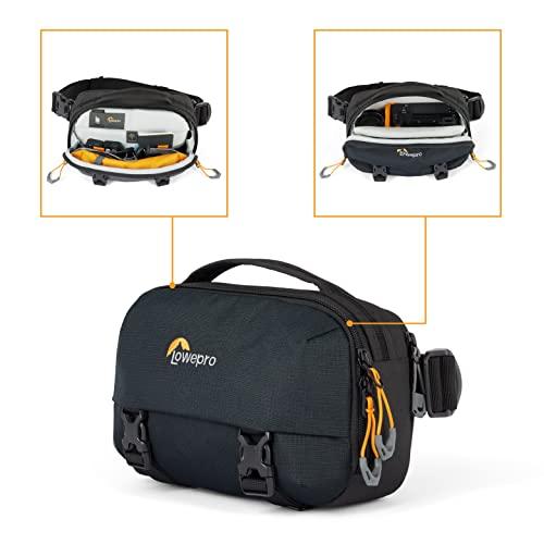 ロープロ(Lowepro) Lowepro カメラバッグ スリングバッグ ウェストバッグ トレッカーライト HP 100 GRL ブラック 2.8L アウトドア グリーンライン サステナブル素材 ミラーレスカメラ LP37457-PWW