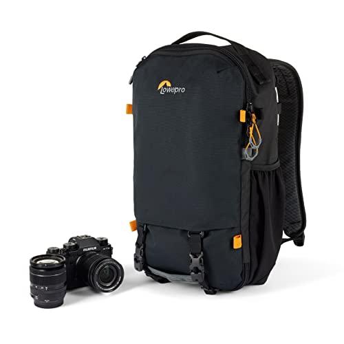 ロープロ(Lowepro) カメラリュック トレッカーライト BP 150 AW GRL ブラック カメラバックパック 12.6L 13インチノートPC収納可 アウトドア グリーンライン サステナブル素材 ミラーレスカメラ LP37459