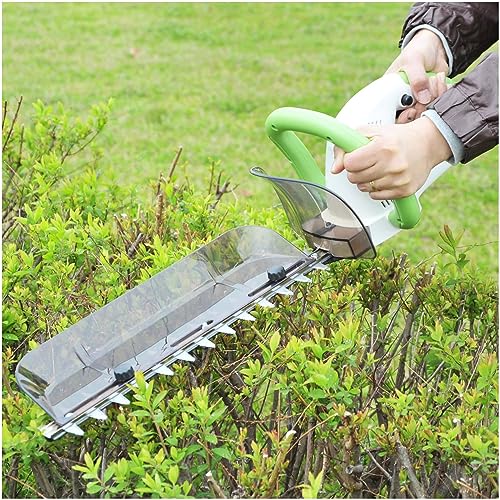 [山善] 電動ヘッジトリマー AC電源 刈込幅約350mm 両面駆動 チップレシーバー付 ロックボタン 庭木 剪定 生垣刈り込み 軽量 ヘッジトリマー 高枝ばさみ 高枝チェーンソー 生垣 YHT-351