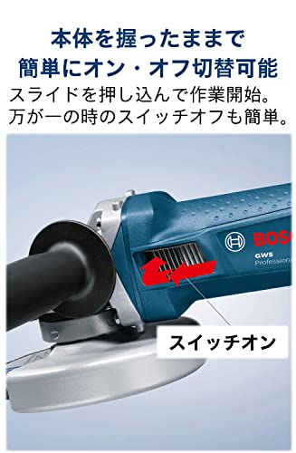 Bosch Professional(ボッシュ) 100mm ディスクグラインダー(無段