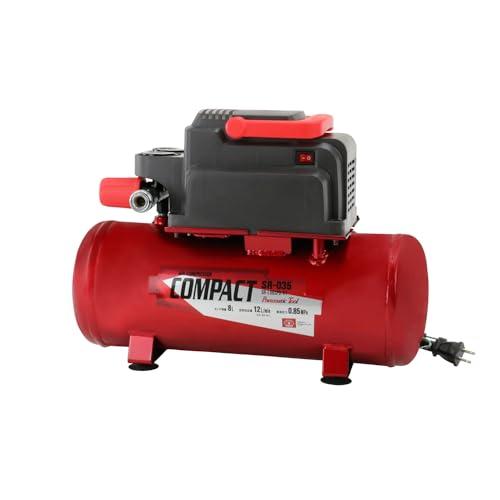 SK11(エスケー11) オイルレス エアーコンプレッサー SR-035 タンク容量 8L SR-L08SPB-01の通販は 15,100円