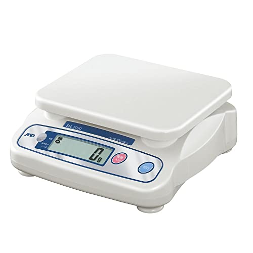A&D デジタルはかり SH-2000N ≪ひょう量:2000g 最小表示:1g 皿寸法:230(W)*190(D)mm 検定無≫ ※計量法準拠製品の通販は 10,500円