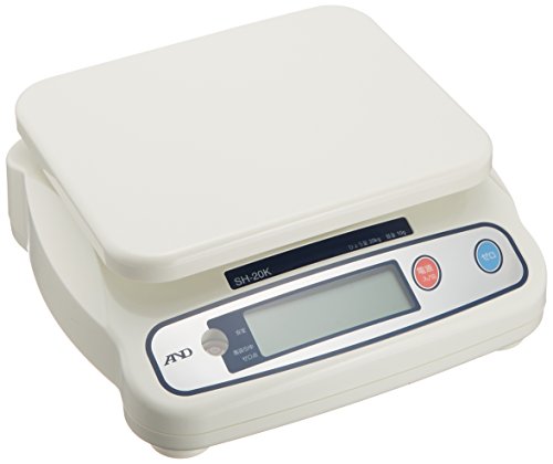 A&D デジタルはかり SH-20KN ≪ひょう量:20kg 最小表示:0.01kg 皿寸法:230(W)*190(D)mm 検定無≫