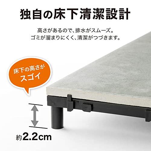 タカショー ガーデンタイル 敷くだけデッキ 磁器タイル DIY