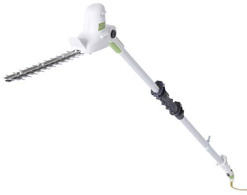 [山善] 高枝ガーデンポールトリマー AC電源 着脱式伸縮延長ポール付 延長コード10m付き 高枝ばさみ ヘッジトリマー 高枝チェーンソー 剪定 枝切 竹切 PH-3000の通販は