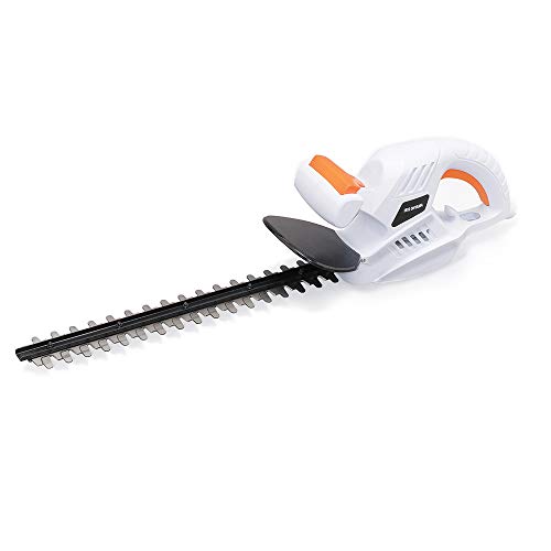 アイリスオーヤマ ヘッジトリマー 電動草刈り機 コンセント式 刈込幅410?o/切断径16mm ケース付 軽量2.1kg AHT450