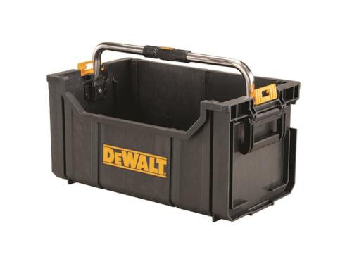 デウォルト(DEWALT) タフシステム システム収納BOX トートタイプ 工具箱 収納ケース ツールボックス DS280 持ち運びやすい ロングハンドル 積み重ね収納 DWST1-75654