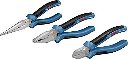 Bosch Professional(ボッシュ) ペンチ・ラジオペンチ・ニッパー3種セット 1600A016BG