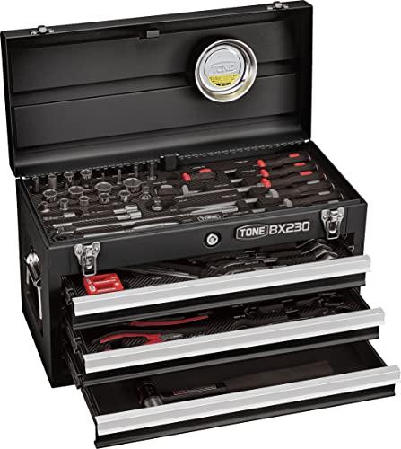 トネ(TONE) ツールセット TSAT353BK 差込角9.5mm(3/8") ブラック 内容69点