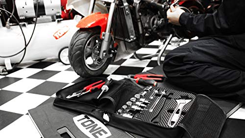 トネ(TONE) ツールバッグセット TSX3172 差込角9.5mm(3/8") ブラック 内容21点_4