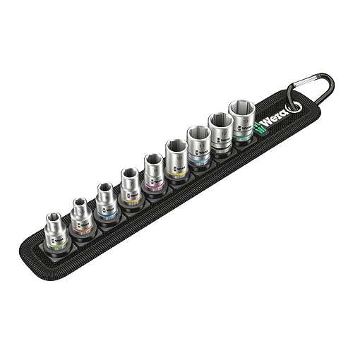 WERA ヴェラ 差込角1/4DR 9点組ZYKLOPソケットセット 003883