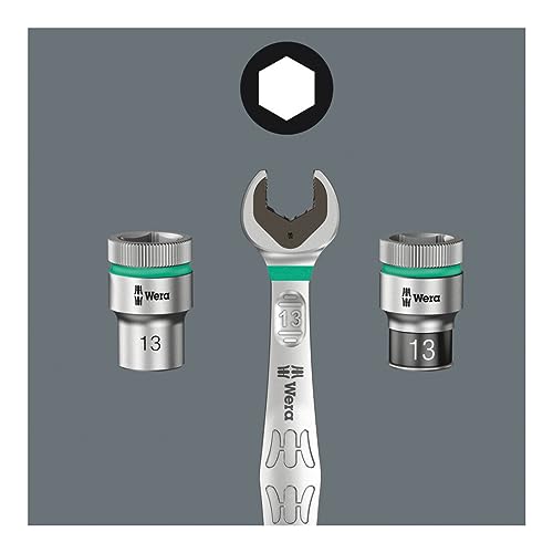 【数量限定】WERA ヴェラ 差込角1/4DR 9点組ZYKLOPソケットセット WERA 差込角1/4DR 9点組ZYKLOPソケットセット 003883