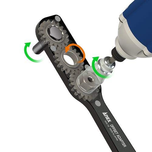アネックス(ANEX) オフセットアダプター19 対辺19mm ラチェット