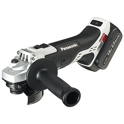 パナソニック 充電ディスクグラインダー 18Ｖ 5.0Ah電池パック×2個/充電器/ケース付 デュアル (14.4V/18V対応)Φ100mm IP56 EZ46A1LJ2G-H グレーの通販は 42,250円