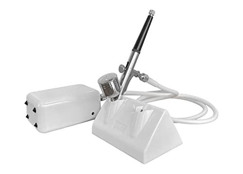 エアテックス(Airtex) AIRTEX コンプレッサーWing(ウイング) + エアブラシM&S + エアブラシスタンド ブレイク付き セット ホビー用ツール APC026-MS+ ホワイトの通販は