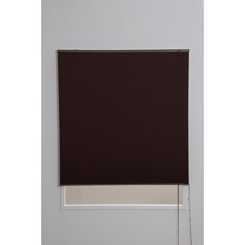 フルネス ハニカムプリーツ シェード 彩 -SAI- 90×180cm ダークブラウン