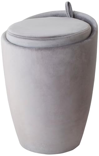 宮武製作所 スツール 収納スツールSofco（ベルベット） 座面を外すと中が収納スペース CH-K100V LGYの通販は