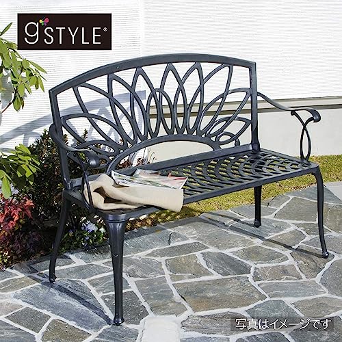 タカショー ベンチ ガーデンベンチ G-Style アル・カウンベンチ アルミニウム GSTY 二人掛け屋外 GSTY-12B