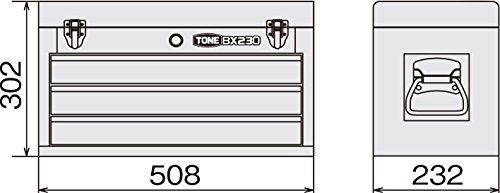トネ(TONE) ツールセット TSH4509BK 差込角12.7mm(1/2") ブラック 内容53点_3