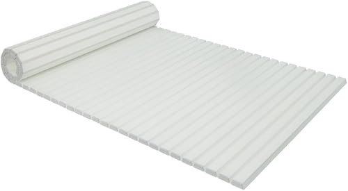 ミエ産業 EC Ag＋抗菌 シャッター式風呂フタ 製品サイズ 75×152cm ホワイト L15_WHその他ガーデニング