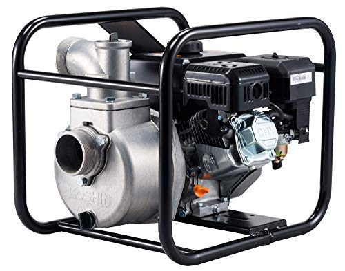 工進(KOSHIN) 4サイクル エンジンポンプ ハイデルスポンプ SEV-80X 80mm(3インチ) 工進(KOSHIN)エンジン搭載
