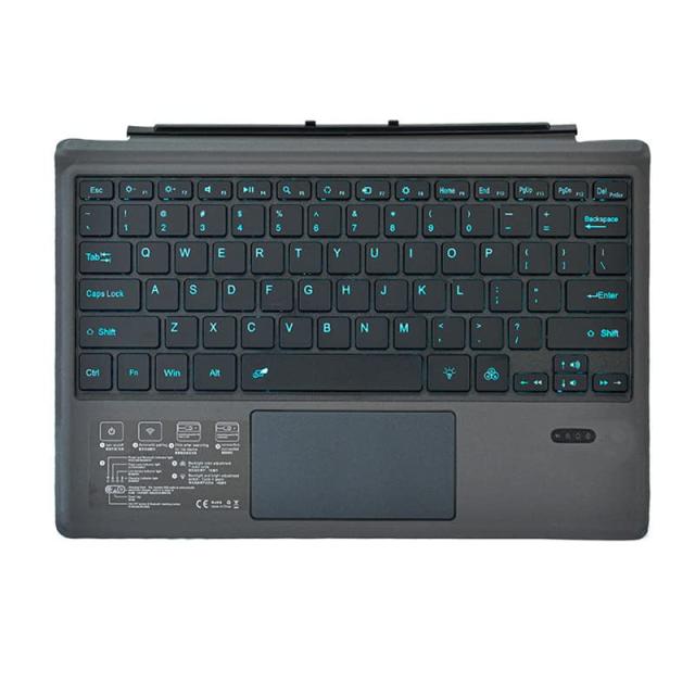 [90日品質]Surface pro3/4/5/6/7 bluetooth キーボード 7色 LED発光式 取付簡単 無線式 usb充電式 静音 ワイヤレスキーボード 5,250円